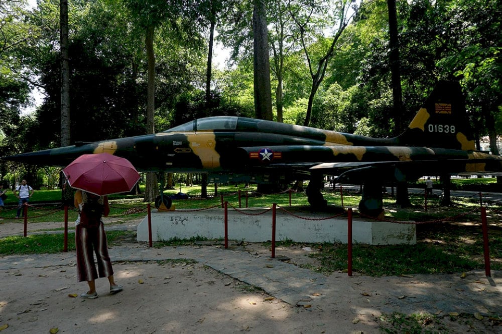 A model of the F-5E fighter jet